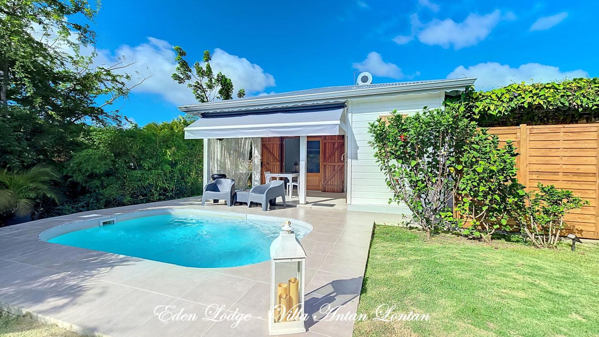 Eden Lodge 4 Villas Avec Piscine Privee Saint-Francois  Luaran gambar